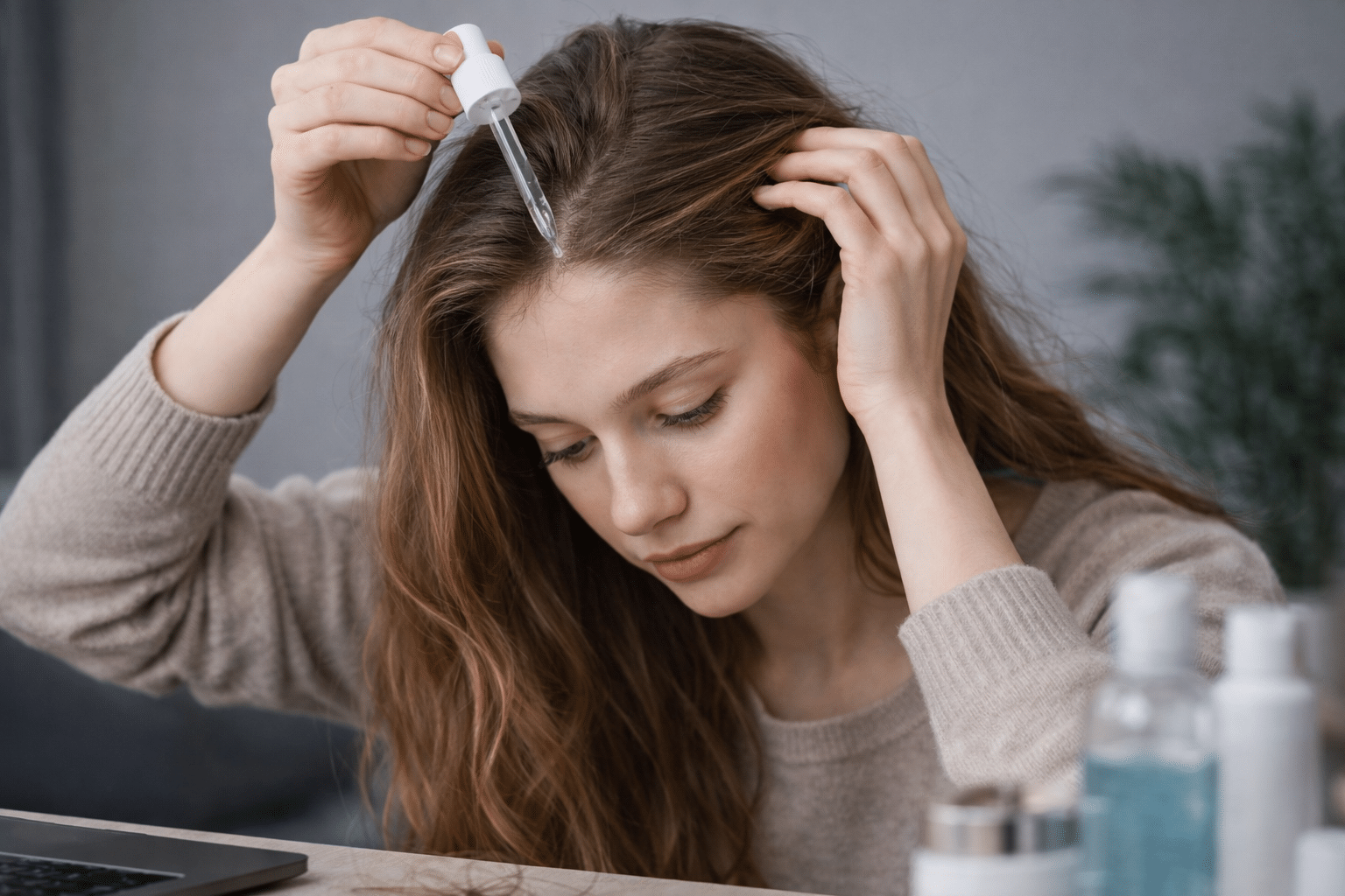 Căderea părului la femei tratament și îngrijire corectă